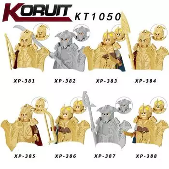 KT1050 Собранные строительные блоки Строительные блоки Модель супергероя Кукла Игрушка Детские подарки