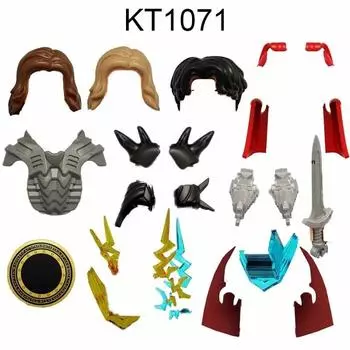 KT1071 персонаж фильма ABS пластик мини в сборе строительные блоки кирпичи фигурки героев для детских развивающих игрушек