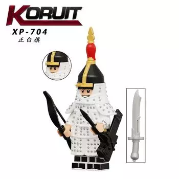 Kt1095 Model Assembly Building Block Doll Toy 8