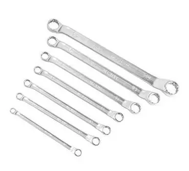 KTC long box wrench set 7-piece M5-7P (M5-0810, M5-1012, M5-1113, M5-1214, M5-1417, M5-1719, M5-2224)