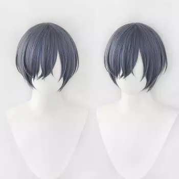 KTJMCOS термостойкий парик для косплея Ciel Phantomhive Black Butler парик для косплея Gantai маскировка парик инструменты для косплея Рождественская маскировка направление событий чёрный