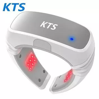 KTS Массажер для шеи, облегчение боли, автоматический нагрев, физиотерапия с красным светом белый