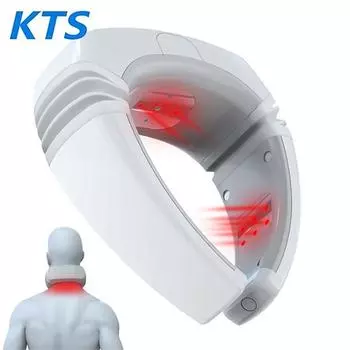 KTS терапия красным светом для облегчения боли в шее портативное устройство с подогревом шеи EU Plug