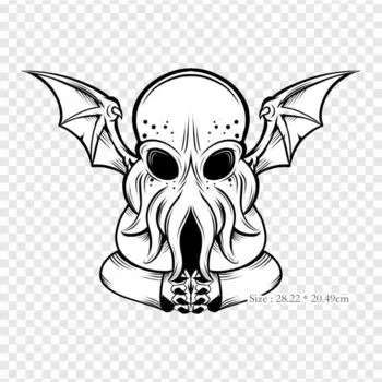 Ктулху рисунок Ктулху термопереносная печать виниловые нашивки наклейки для одежды DIY аппликации моющиеся нашивки