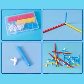 Куб Кубоид Мозаика Геометрическая Модель Соберите Съемную Поверхность, Чтобы Построить Модель Математические Учебные Пособия Для Студентов