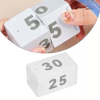 Кубический таймер обратного отсчета для дома, спальни, кухни, для тренировок на открытом воздухе, детская игрушка в подарок Battery version