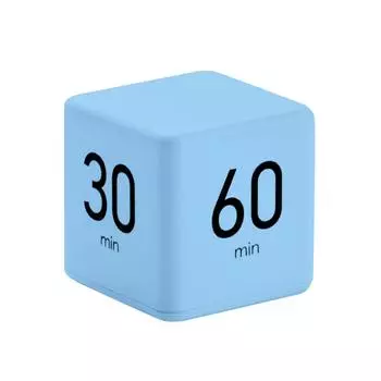 Кубический таймер Тайм-менеджмент Студенты обучаются таймеру Светодиодный дисплей Простое управление 15/20/30/60 зелёный
