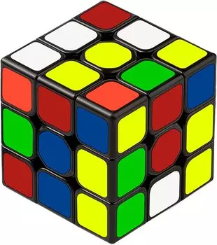 Кубик для соревнований Magic Cube 3x3x3 Magic для профессионалов Плавное вращение Стабильность Развивающая игрушка Magic Cube Official (Версия 3x3)