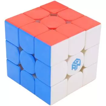 Кубик GAN 356 Maglev Frosted 3x3 Stickerless Speed Magic Magnetic Cube Куб GAN356 Maglev 3x3x3 Competition Puzzle Cube Frosted Magnetic Levitation
