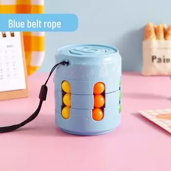 Кубик Рубика Magic Bean Fidget Spinner Декомпрессионная игрушка для детей Small size синий