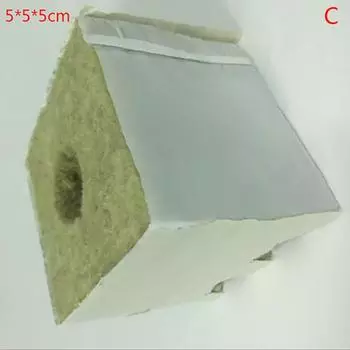 Кубики минеральной ваты Вентиляционное гидропонное выращивание Кубики минеральной ваты Беспочвенное культивирование C 5*5*5cm