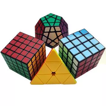 Кубики разные 3 на 3 Pyraminx Pyramid Magic Cube Венгерский 4x4 5x5 Megaminx 3x3 на 3 головоломки 4*4 5*5*5 для мальчиков-подростков