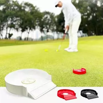 Кубок для гольфа Инструменты для отработки ударов по мячу в гольфе Пособие по обучению игре в гольф красный