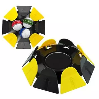 Кубок для гольфа, кубок для практики гольфа, портативное тренировочное приспособление для игры в гольф в помещении и на открытом воздухе жёлтый