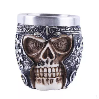 Кубок из смолы в стиле стимпанк, коллекционный декоративный подарок для рукоделия № 2