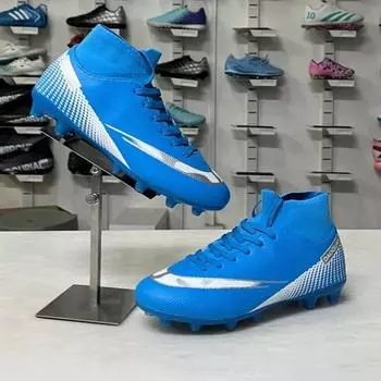 Кубок мира детская футбольная обувь мальчики и подростки студенты женщины сломанные ногти шипы соревнования тренировочная обувь 35