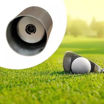 Кубок с лункой для гольфа, клюшка с металлическим флагом, тренировочное оборудование, паттинг-грин Hole Diameter 19mm
