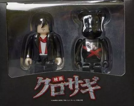 KUBRICK Kurosagi SET painted action & BE@RBRICK (ABS&PVC figure) чёрный