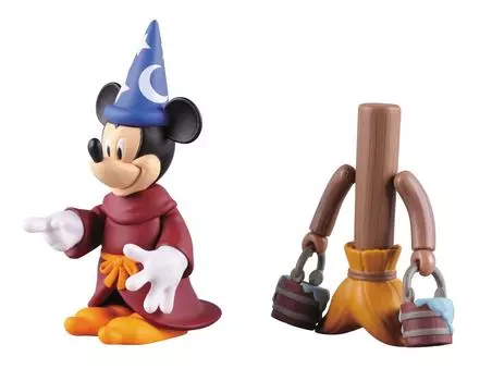 KUBRICK MICKEY MOUSE BROOM FANTASIA painted action & ver. (ABS&PVC figure)