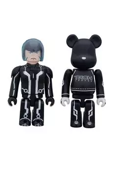KUBRICK SAM LIGHTCYCLE набор из 2 штук окрашенный экшн и BE@RBRICK SAM S (Фигурка из АБС и ПВХ)