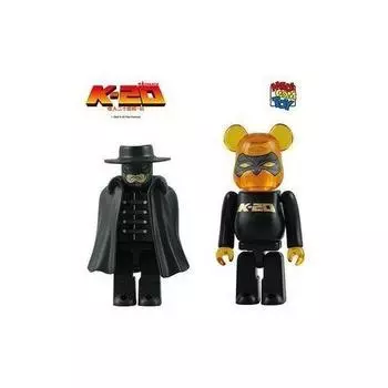 KUBRICK SET painted action K-20 & BE@RBRICK (ABS&PVC figure)