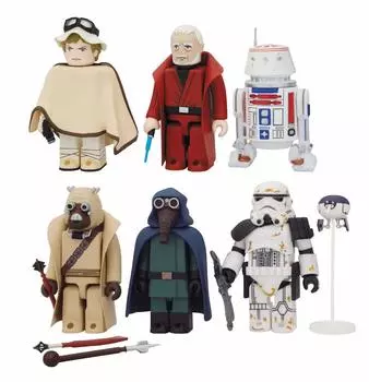 KUBRICK Star Wars DX SERIES 3 окрашенная подвижная фигурка для торговли 12 предметов дисплей ABS&PVC (Открытая коробка)