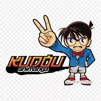 Kudou Animanga аниме железные нашивки для DIY теплопередача одежда футболка термонаклейки украшения печать