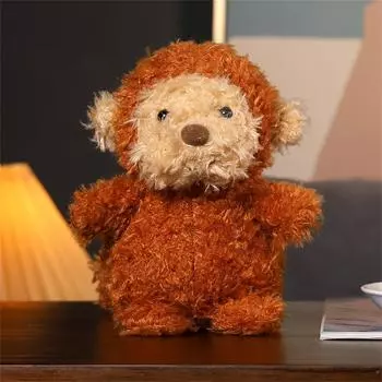 Кудрявая плюшевая игрушка настольный дисплей для мальчиков и девочек One Size