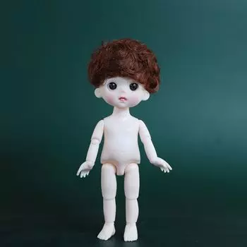 Кудрявые волосы 1/8 BJD подвижное шарнирное тело куклы красивая голова куклы с волосами малыш Style 4