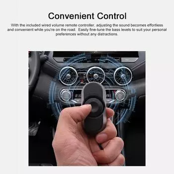 KUERL 10 дюймов 800 Вт подседельный автомобильный сабвуфер высокой мощности активный сабвуфер динамик встроенный усилитель чёрный