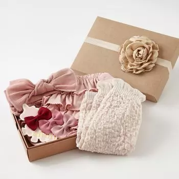 Kufuu Baby подарок для девочек шаровары Сделано в Японии розовые [picot/picot BOX] (ЯЩИК ИЗ МХА)