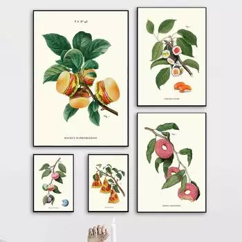 Кухня Бургер Завод Забавные Плакаты и Принты Украшения Настенные Панно Пончик Макарон Пицца Суши Художественная Роспись Подарки Домашний Декор Без Рамки 21*30cm