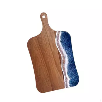 Кухня деревянная тарелка разделочная доска для мяса хлеб для дома кемпинга подарок для дома