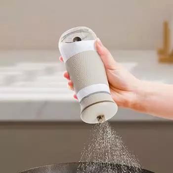 Кухня кухонная утварь кухонная толкаемая бутылка для приправ бытовая банка с контролем соли многоцелевая влагомер