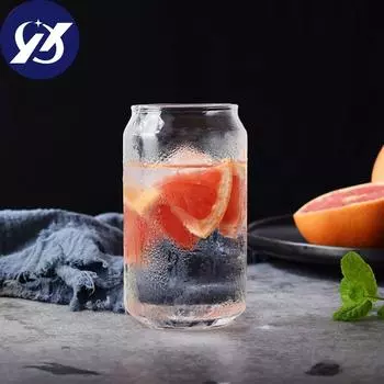 Кухня с ручкой для сока, пива, посуда для напитков, стеклянная чашка Wskey, чайная чашка, стеклянная кофейная кружка 400ml