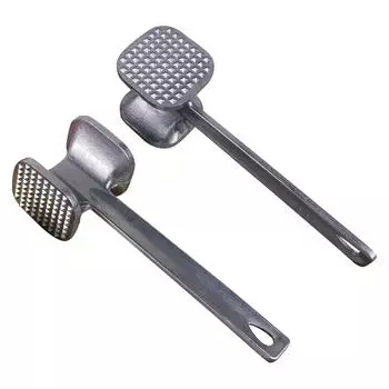 Кухня Стейк Курица Свинина Нежное мясо Домашнее мясо Молоток A серебряный