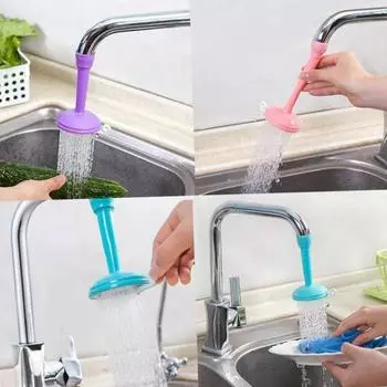 Кухня Ванна Душ Смеситель Всплеск СПА Фильтр Кран Устройство Головка Насадка Экономия Воды Случайный Цвет P21 ADM 10.5 cm