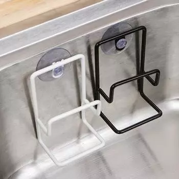 Кухня Ванная комната Губка для хранения посуды Полка для раковины Присоска Вешалка Держатель