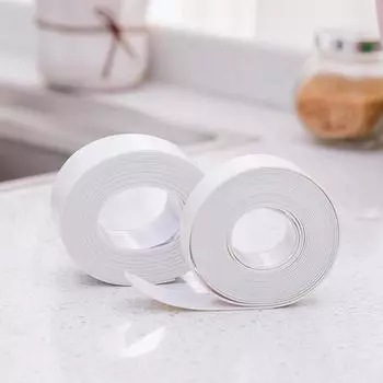 Кухня Ванная Стена Герметизирующая Лента Клейкая Плитка Ремонт Трещин Плесень ПВХ Лента Водонепроницаемая Large