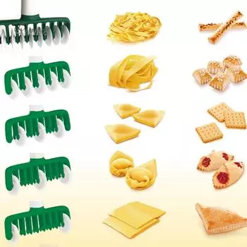 Кухонный инструмент для выпечки, резак для лапши, ролик для теста для пиццы, ролик для печенья, пирога B зелёный/белый