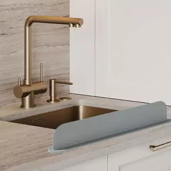 КУХНЯ ОТ РУКОВОДСТВА STANDING RECUILIZABLE Splashing Water Splash Protector серый