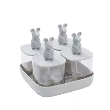 Кухонная банка для приправ, коробка для приправ, сахарница, мультяшный кролик/мышь, чехол для ложки, набор для бутылочек с приправами в виде животных