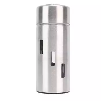 Кухонная банка для приправ Многофункциональная банка для приправ из нержавеющей стали 304 с Mesh Holes