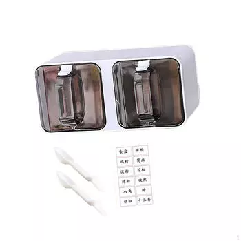 Кухонная банка для специй, приправа, многоцелевой контейнер для хранения 3 Grid