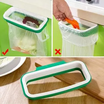 Кухонная дверь, задняя подвесная подставка для шкафа, держатель для мешков для мусора