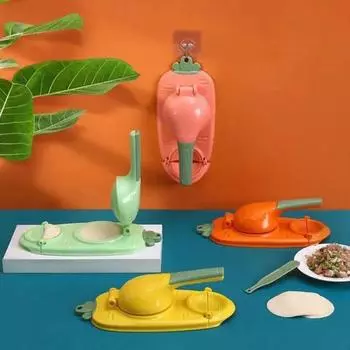 Кухонная форма для пельменей 2 в 1, машина для изготовления оберток для пельменей, пресс для пресса «сделай сам», инструмент для пресса для кожи, машина для изготовления пельменей зелёный