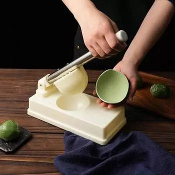 Кухонная форма для пельменей, раскатка теста, машина для пельменей, пресс для пельменей, инструмент для кожи, пресс для лапши, домашняя ручная машина для выпечки, кондитерских изделий светло-желтого