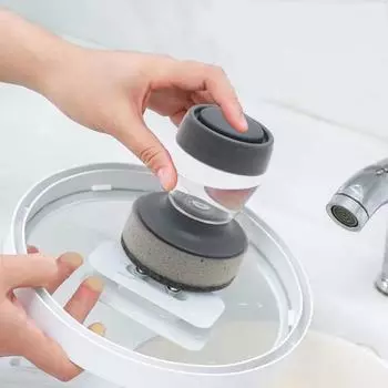 Кухонная губка для чистки кастрюль Щетка для чистки бытовых плит Очиститель Щетка для чистки Инструменты для чистки тарелок и мисок