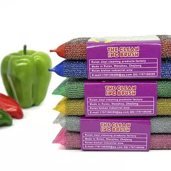 Кухонная губка для мытья посуды Steel Ring Magics Clean Rub Pot Rust Focal Stains Sponge Removal Kit Кухонные принадлежности