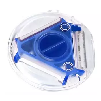 Кухонная измельчитель для фруктов 3 в 1 с вращающейся ручкой из нержавеющей стали